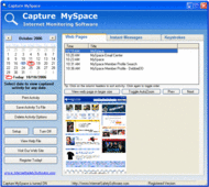 Capture MySpace screenshot